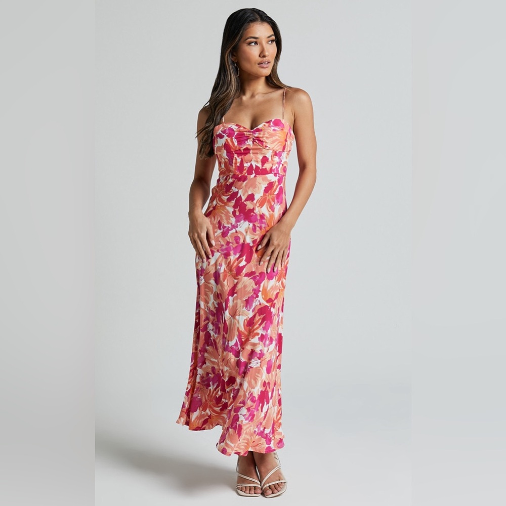 Floral Print Maxi Dress